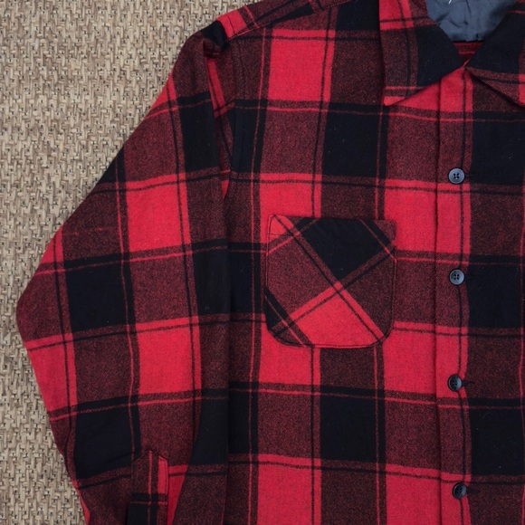 Vintage Bemidji Wooden Mills Flannel Shirt - Picture 4 of 15